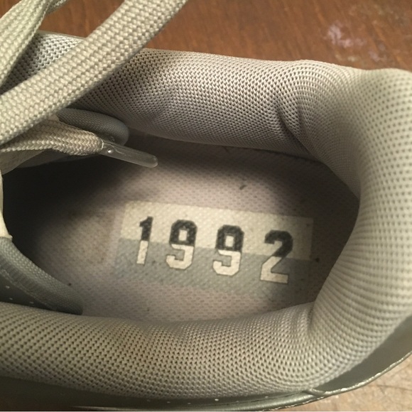 Platinum Nike Air Force Ones - Picture 3 of 6